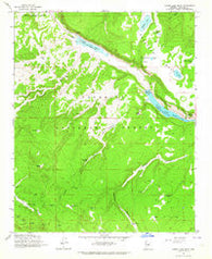 Lower Lake Mary Arizona Historical topographic map, 1:24000 scale, 7.5 X 7.5 Minute, Year 1962