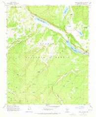 Lower Lake Mary Arizona Historical topographic map, 1:24000 scale, 7.5 X 7.5 Minute, Year 1962