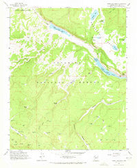 Lower Lake Mary Arizona Historical topographic map, 1:24000 scale, 7.5 X 7.5 Minute, Year 1962