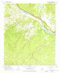 Lower Lake Mary Arizona Historical topographic map, 1:24000 scale, 7.5 X 7.5 Minute, Year 1962
