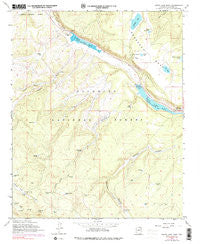 Lower Lake Mary Arizona Historical topographic map, 1:24000 scale, 7.5 X 7.5 Minute, Year 1962