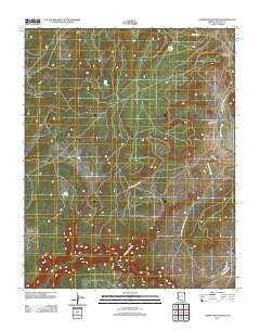 Lower Wheatfields Arizona Historical topographic map, 1:24000 scale, 7.5 X 7.5 Minute, Year 2011
