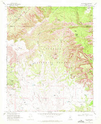 Loy Butte Arizona Historical topographic map, 1:24000 scale, 7.5 X 7.5 Minute, Year 1970