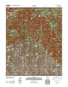 Loy Butte Arizona Historical topographic map, 1:24000 scale, 7.5 X 7.5 Minute, Year 2012