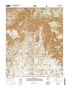 Loy Butte Arizona Current topographic map, 1:24000 scale, 7.5 X 7.5 Minute, Year 2014
