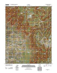 Lukachukai Arizona Historical topographic map, 1:24000 scale, 7.5 X 7.5 Minute, Year 2011