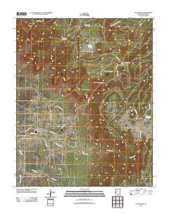 Lukachukai Arizona Historical topographic map, 1:24000 scale, 7.5 X 7.5 Minute, Year 2011