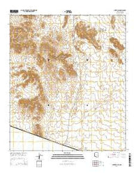 Lukeville Arizona Current topographic map, 1:24000 scale, 7.5 X 7.5 Minute, Year 2014