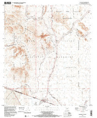 Lukeville Arizona Historical topographic map, 1:24000 scale, 7.5 X 7.5 Minute, Year 1996