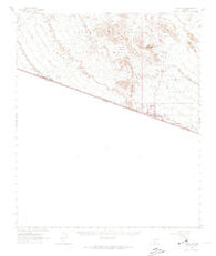 Lukeville Arizona Historical topographic map, 1:62500 scale, 15 X 15 Minute, Year 1963