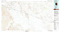 Lukeville Arizona Historical topographic map, 1:100000 scale, 30 X 60 Minute, Year 1994