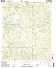 Luna Lake Arizona Historical topographic map, 1:24000 scale, 7.5 X 7.5 Minute, Year 2005