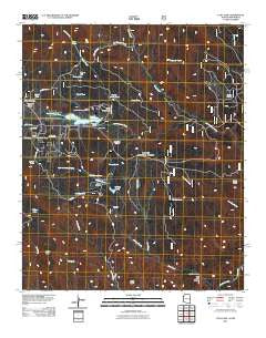 Luna Lake Arizona Historical topographic map, 1:24000 scale, 7.5 X 7.5 Minute, Year 2011