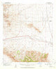 Luzena Arizona Historical topographic map, 1:62500 scale, 15 X 15 Minute, Year 1957