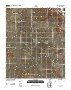 Lyman Lake SW Arizona Historical topographic map, 1:24000 scale, 7.5 X 7.5 Minute, Year 2011