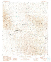 Maish Vaya Arizona Historical topographic map, 1:24000 scale, 7.5 X 7.5 Minute, Year 1990