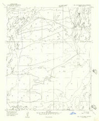 Mal Pais Springs 3 SW Arizona Historical topographic map, 1:24000 scale, 7.5 X 7.5 Minute, Year 1955
