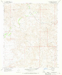 Malpais Mesa NE Arizona Historical topographic map, 1:24000 scale, 7.5 X 7.5 Minute, Year 1967