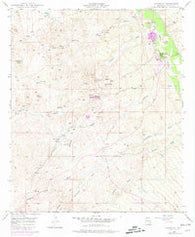 Mammoth Arizona Historical topographic map, 1:24000 scale, 7.5 X 7.5 Minute, Year 1948