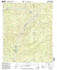 Maness Peak Arizona Historical topographic map, 1:24000 scale, 7.5 X 7.5 Minute, Year 1997