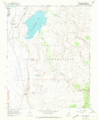Many Farms Arizona Historical topographic map, 1:24000 scale, 7.5 X 7.5 Minute, Year 1968
