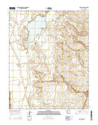 Many Farms Arizona Current topographic map, 1:24000 scale, 7.5 X 7.5 Minute, Year 2014