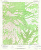 Maple Peak Arizona Historical topographic map, 1:24000 scale, 7.5 X 7.5 Minute, Year 1967