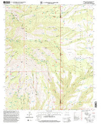 Maple Peak Arizona Historical topographic map, 1:24000 scale, 7.5 X 7.5 Minute, Year 1997