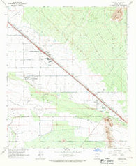 Marana Arizona Historical topographic map, 1:24000 scale, 7.5 X 7.5 Minute, Year 1967