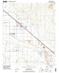 Marana Arizona Historical topographic map, 1:24000 scale, 7.5 X 7.5 Minute, Year 1996