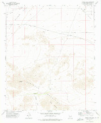 Margies Peak Arizona Historical topographic map, 1:24000 scale, 7.5 X 7.5 Minute, Year 1973