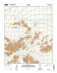 Margies Peak Arizona Current topographic map, 1:24000 scale, 7.5 X 7.5 Minute, Year 2014