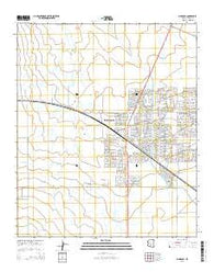 Maricopa Arizona Current topographic map, 1:24000 scale, 7.5 X 7.5 Minute, Year 2014