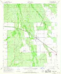 Maricopa Arizona Historical topographic map, 1:24000 scale, 7.5 X 7.5 Minute, Year 1952