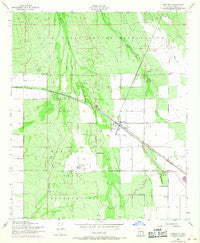 Maricopa Arizona Historical topographic map, 1:24000 scale, 7.5 X 7.5 Minute, Year 1952