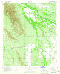 Maricopa Arizona Historical topographic map, 1:62500 scale, 15 X 15 Minute, Year 1952