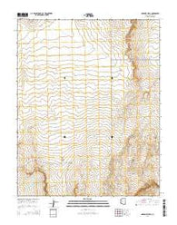 Maroney Well Arizona Current topographic map, 1:24000 scale, 7.5 X 7.5 Minute, Year 2014