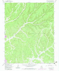 Marsh Pass SE Arizona Historical topographic map, 1:24000 scale, 7.5 X 7.5 Minute, Year 1968