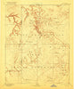 Marsh Pass Arizona Historical topographic map, 1:250000 scale, 1 X 1 Degree, Year 1892