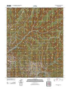 Marsh Pass SE Arizona Historical topographic map, 1:24000 scale, 7.5 X 7.5 Minute, Year 2011