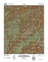 Marshall Butte Arizona Historical topographic map, 1:24000 scale, 7.5 X 7.5 Minute, Year 2011