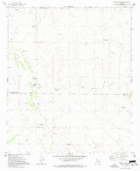 Martin Well Arizona Historical topographic map, 1:24000 scale, 7.5 X 7.5 Minute, Year 1974
