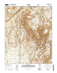 Matterhorn Arizona Current topographic map, 1:24000 scale, 7.5 X 7.5 Minute, Year 2014