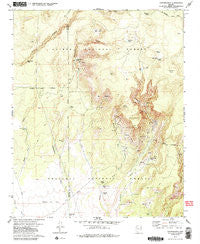Matterhorn Arizona Historical topographic map, 1:24000 scale, 7.5 X 7.5 Minute, Year 1979
