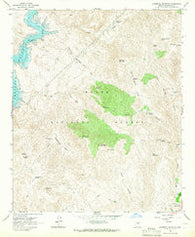 Maverick Mountain Arizona Historical topographic map, 1:24000 scale, 7.5 X 7.5 Minute, Year 1964