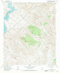 Maverick Mountain Arizona Historical topographic map, 1:24000 scale, 7.5 X 7.5 Minute, Year 1964
