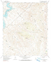 Maverick Mountain Arizona Historical topographic map, 1:24000 scale, 7.5 X 7.5 Minute, Year 1964