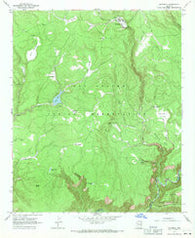 Maverick Arizona Historical topographic map, 1:24000 scale, 7.5 X 7.5 Minute, Year 1967