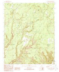 May Tank Pocket Arizona Historical topographic map, 1:24000 scale, 7.5 X 7.5 Minute, Year 1989