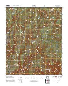 May Tank Pocket Arizona Historical topographic map, 1:24000 scale, 7.5 X 7.5 Minute, Year 2012